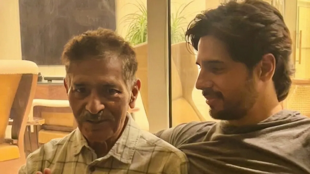 Sidharth Malhotra honors his father
