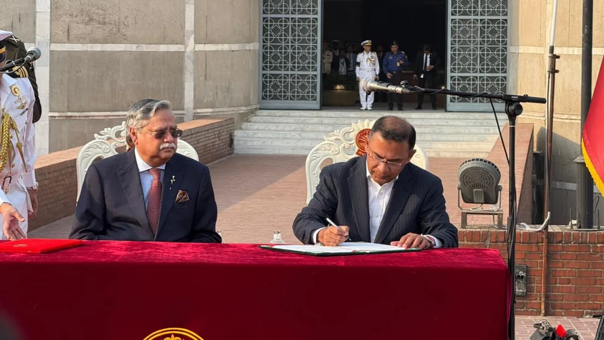 BNP leader Tarique Rahman is sworn in as the new prime minister of Bangladesh.