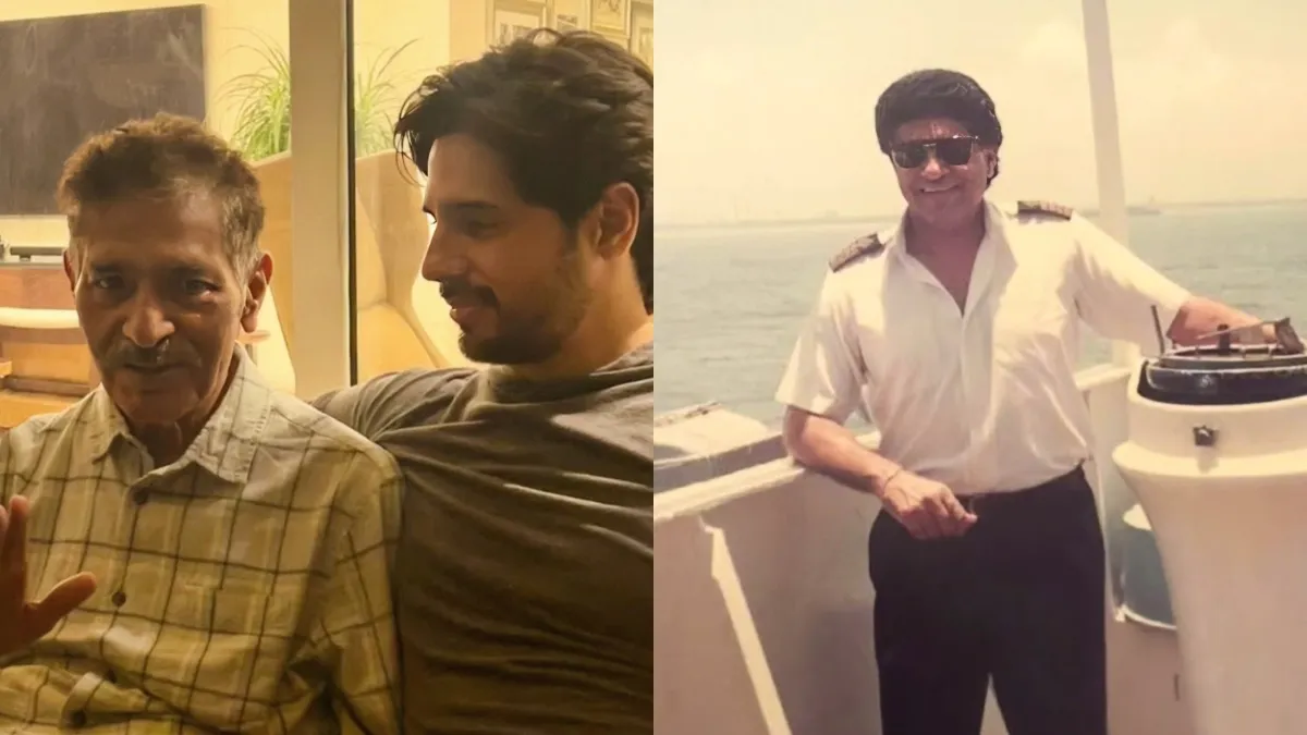Who was Sunil Malhotra, former Merchant Navy captain and Sidharth Malhotra’s father?