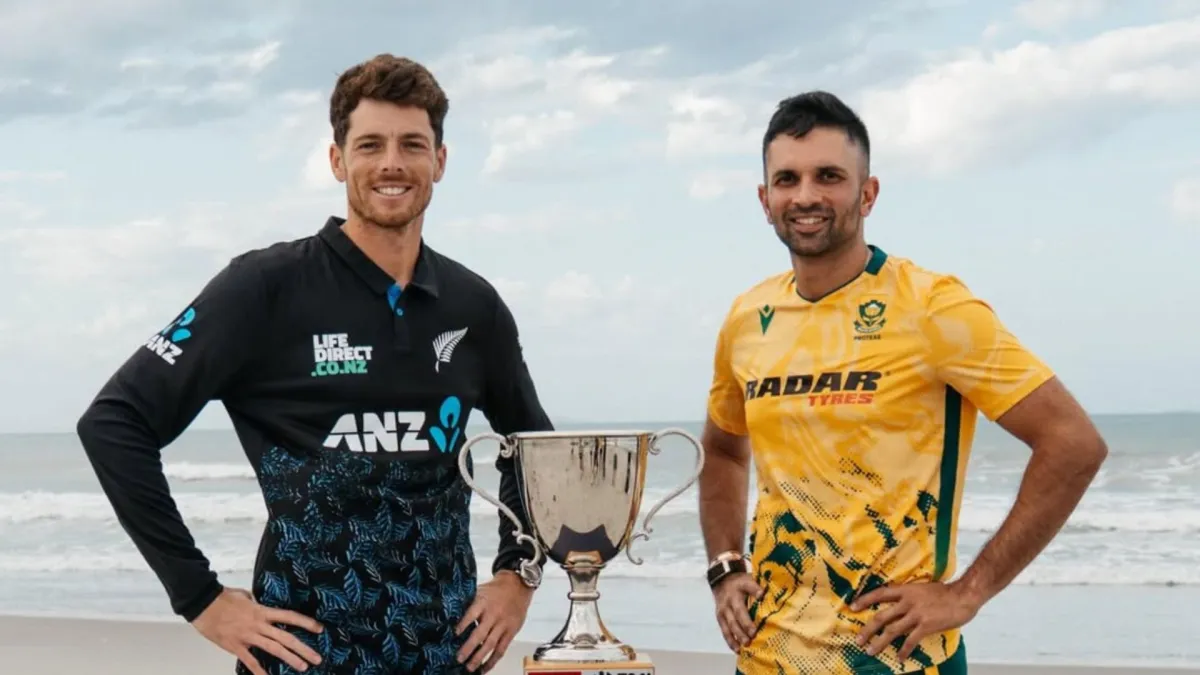 When and where can Indians watch the New Zealand vs. South Africa T20I series live on TV and online?