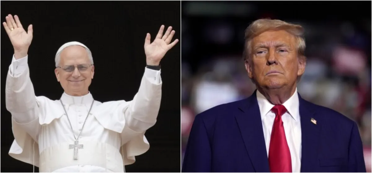 Pope Leo says he is not afraid of the Trump administration in response to US President Trump