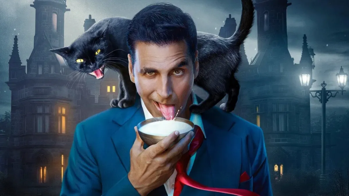 Does Akshay Kumar play two parts in Priyadarshan