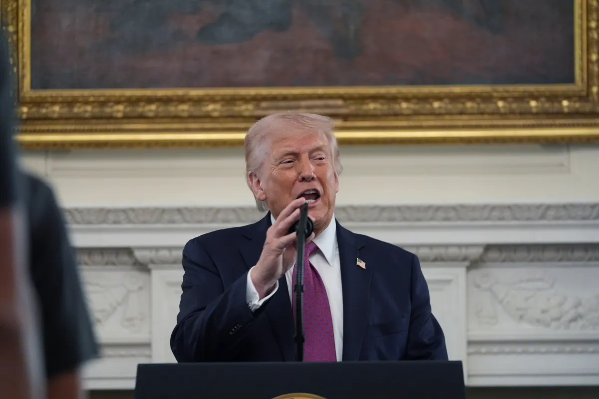 "Good news about a second round of talks may come as soon as Friday," Trump said about the Iran peace talks.