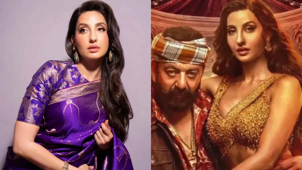 After being called to the NCW office in the Sarke Chunar case, Nora Fatehi arrives.