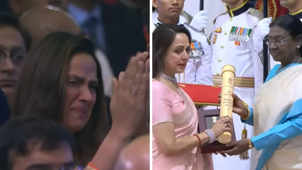 Padma Awards 2026: Dharmendra’s posthumous Padma Vibhushan for Hema Malini; Ahana Deol cries