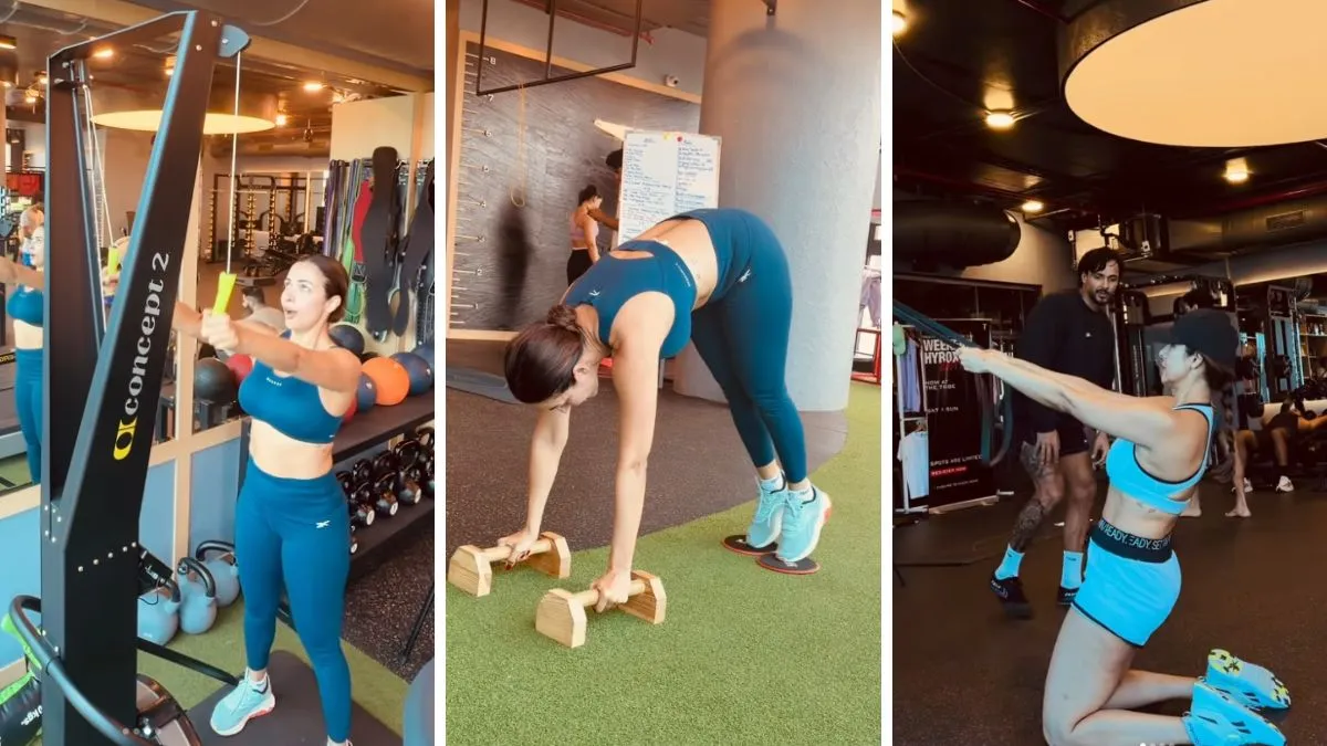 52-year-old Malaika Arora is inspiring fitness enthusiasts with her intense workout regime