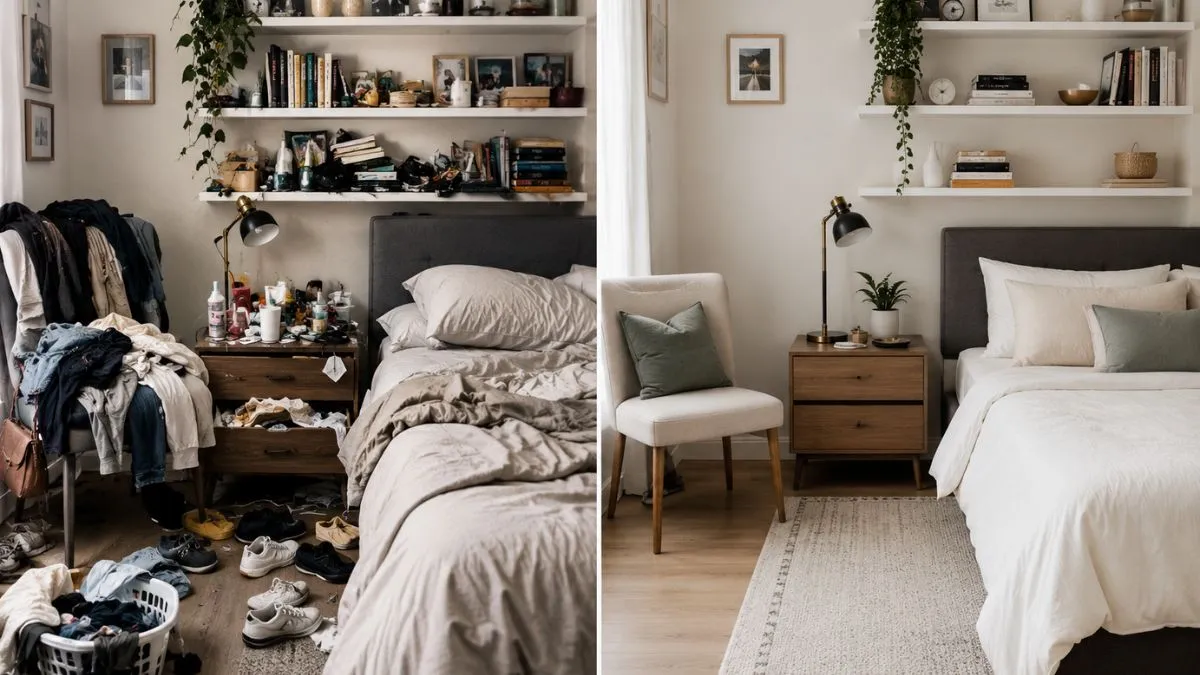 Common mistakes that make your room look cluttered