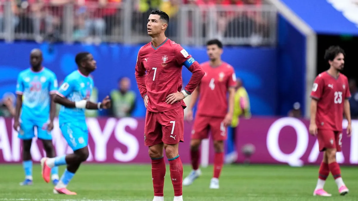 Cristiano Ronaldo furious with Portugal after 1-1 draw with Congo