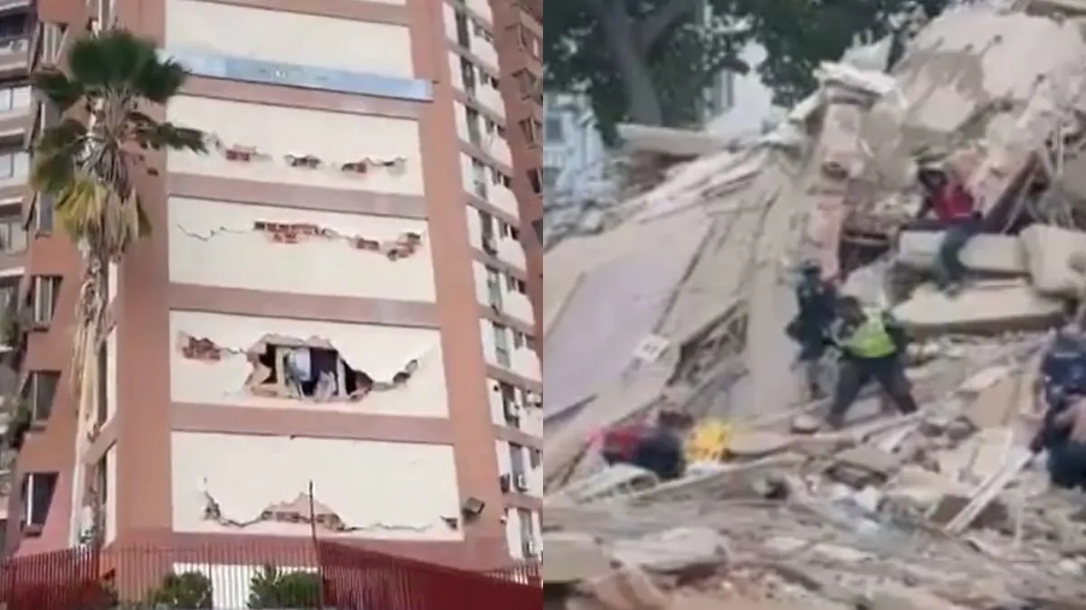 Powerful quakes hit Venezuela, buildings collapse in Caracas; tsunami warning issued