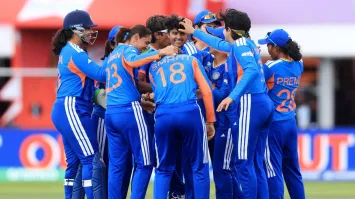 Shafali, Radha shine in India