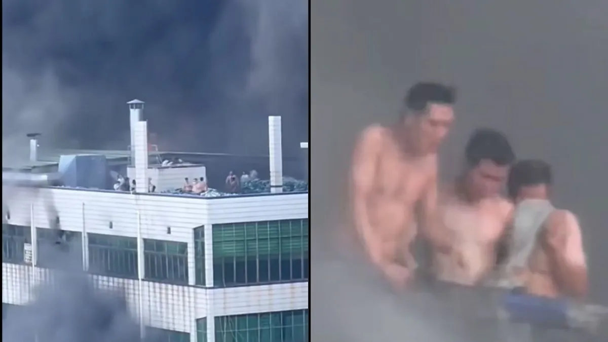 Major fire rips through shoe factory in China, at least 28 dead; harrowing videos emerge