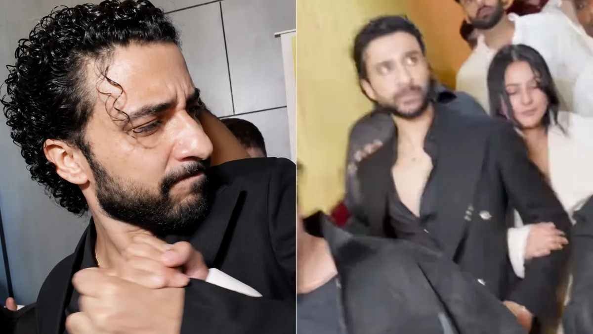 Raghav Juyal turns bodyguard for Shehnaaz Gill at her birthday bash, video goes viral | Watch