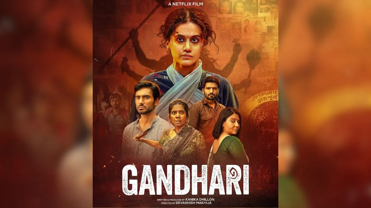 Taapsee Pannu turns fierce mother in Gandhari, know when the Netflix thriller will stream