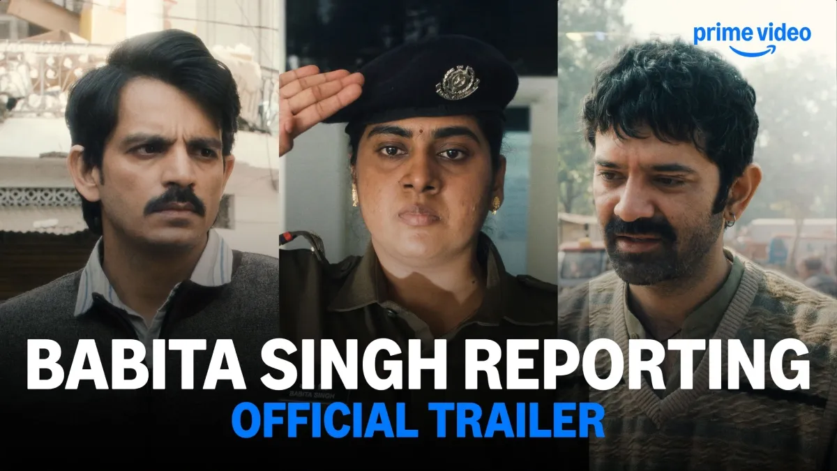 Babita Singh Reporting trailer is out now; Nimisha Sajayan, Barun Sobti headline Prime Video
