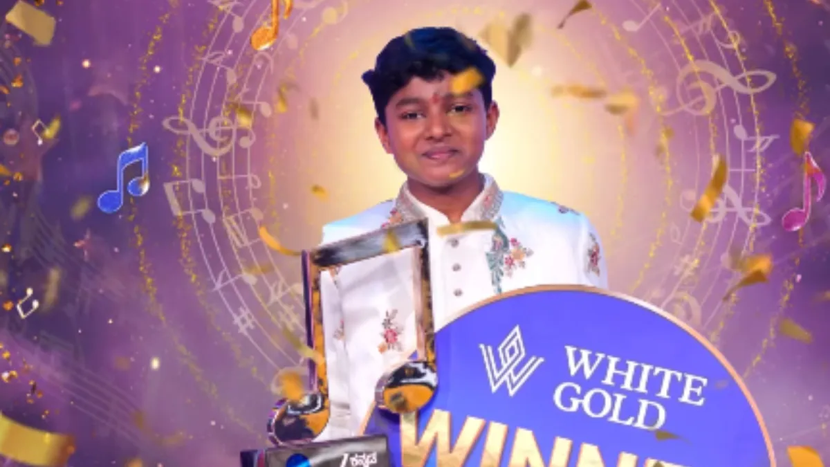 Ashmith wins Sa Re Ga Ma Pa Li