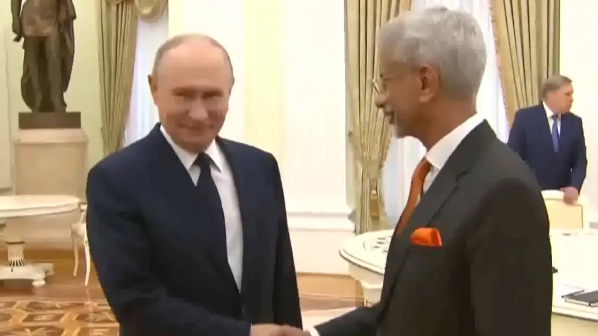 Jaishankar meets Russian President Putin in Moscow, conveys PM Modi
