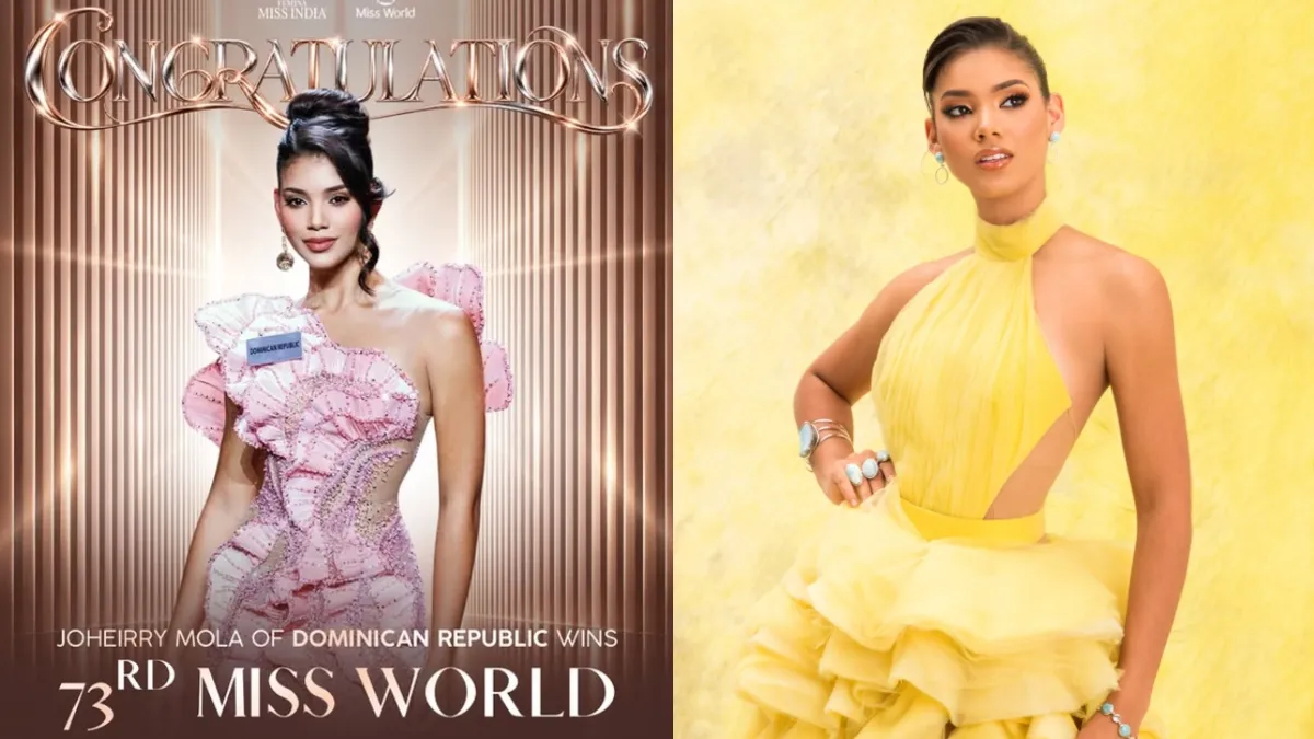 Joheirry Mola of Dominican Republic has been crowned Miss World 2026