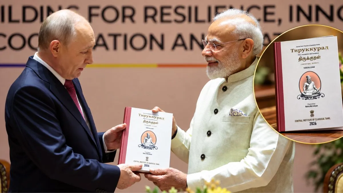 The book PM Modi gifted to Putin has 1,330 couplets Why Thiruvalluvar’s classic is timeless