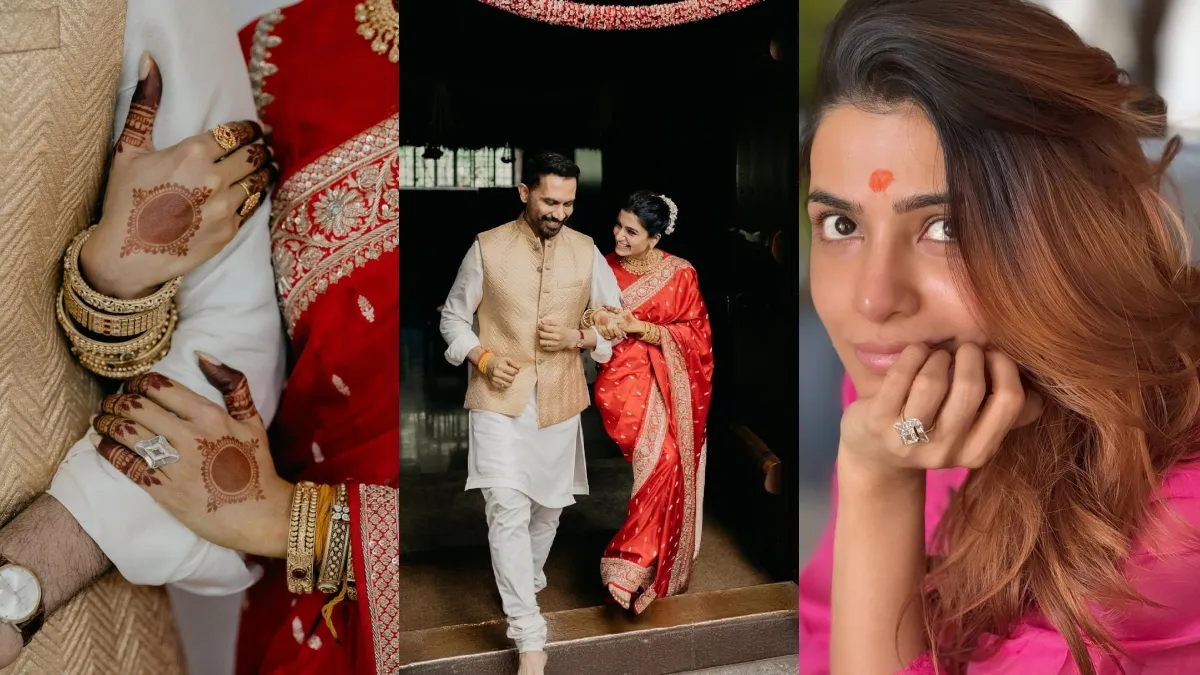 Did Samantha Ruth Prabhu, Raj Nidimoru get engaged in February? An old photo of her wearing her wedding ring can be found online.