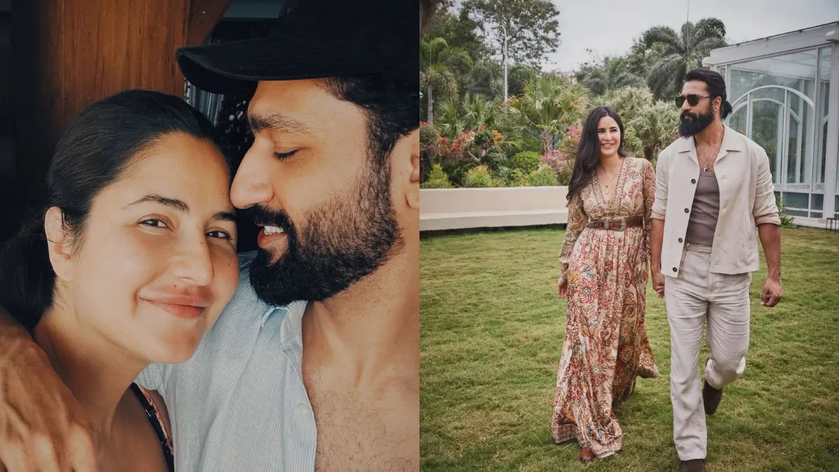 Vicky Kaushal hopes "sleep-deprived" On their fourth anniversary, Katrina Kaif posts her first photo following the birth of her child.