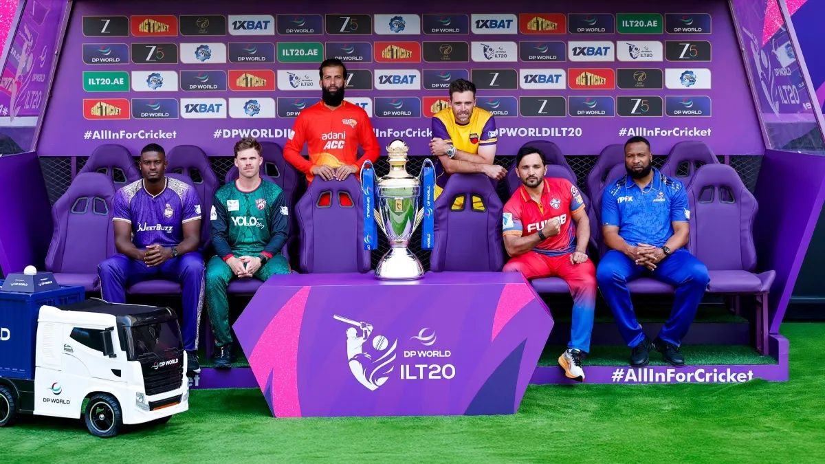 When and where can Indian viewers watch the International League T20 live telecast in 2025–2026?
